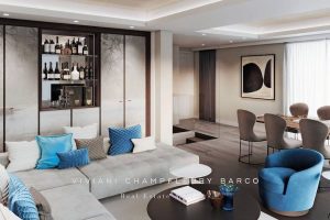 Exceptional Rooftop Villa 1 Salon